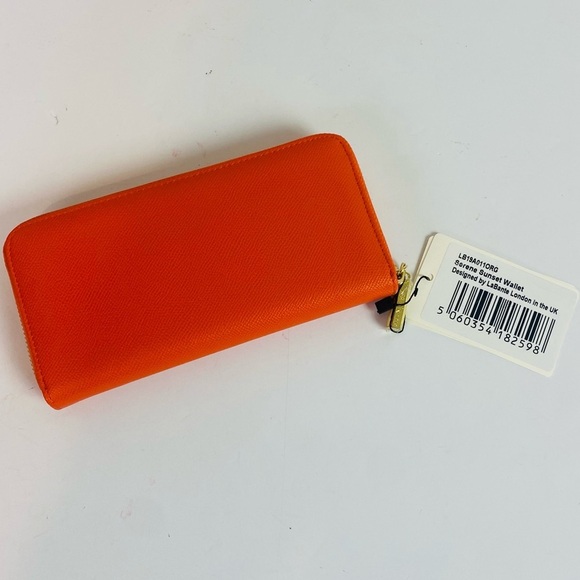 LaBante London Serene Sunset Vegan Zip Around Wallet - Picture 3 of 6